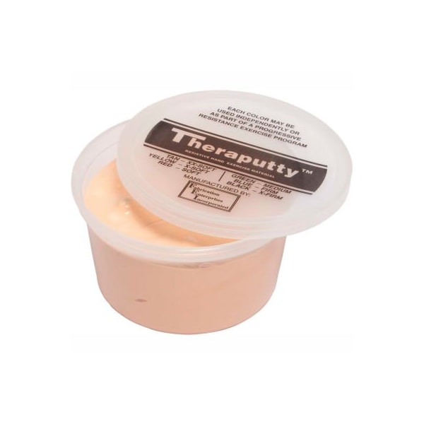 TheraPutty Plus Antimicrobial Exercise Putty, Tan, 1 Pound, XX-Soft